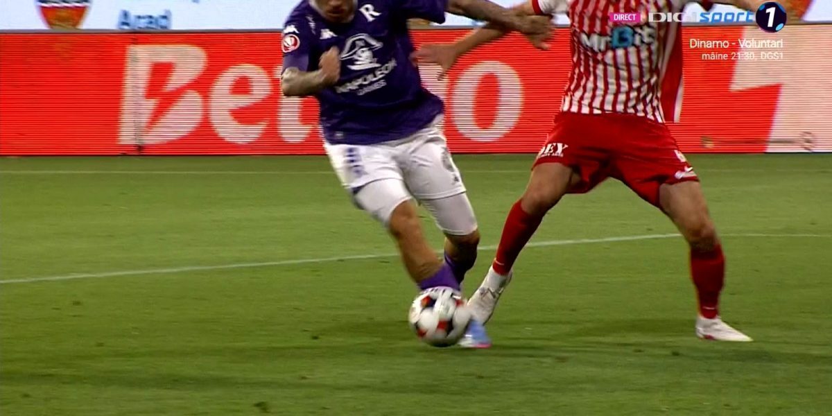 Rapid, penalty contestat la finalul meciului: Săpunaru, verdict ferm