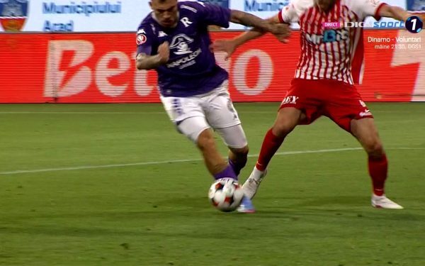 Rapid, penalty contestat la finalul meciului: Săpunaru, verdict ferm