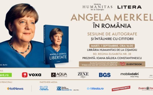 Merkel în România pe 1 septembrie: Mare întâlnire cu publicul