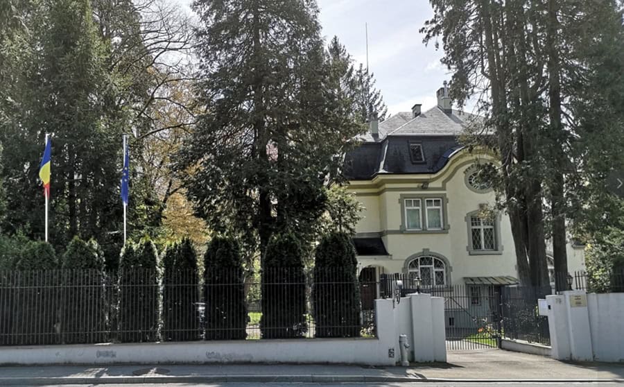 Explozie lângă Ambasada României la Berna