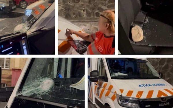Ambulanță atacată din cauza minciunilor de pe TikTok despre furtul de copii
