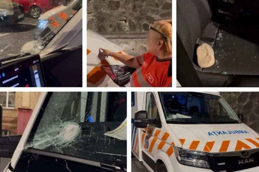 Ambulanță atacată din cauza minciunilor de pe TikTok despre furtul de copii