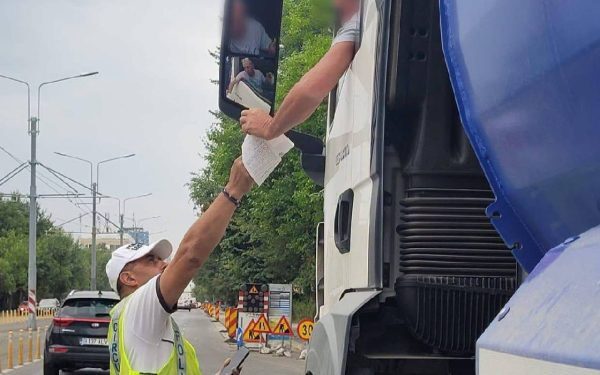Amenzi URIAȘE pe șoselele Bucureștiului. Ce riscă șoferii de TIR