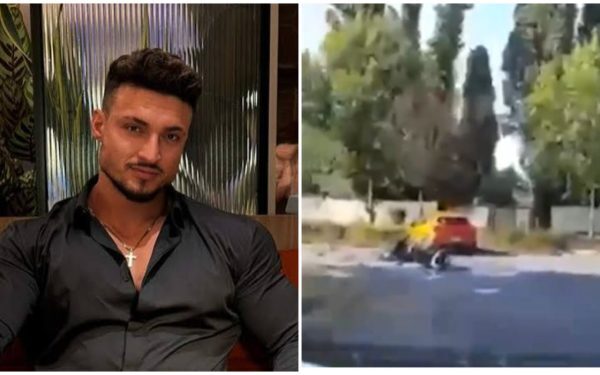 Accidentul lui Andrei Bordeianu: Imagini șocante cu influencerul aruncat de pe motor