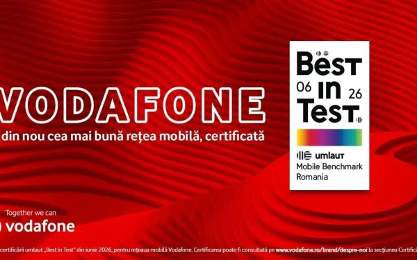 Vodafone România, lider al rețelei mobile pentru al cincilea an
