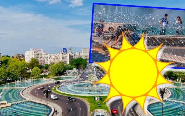 Caniculă la început de săptămână, Bucureștiul fierbe la 40 de grade