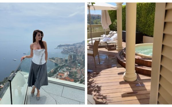 Vila din Monaco a Ilincăi Vandici, piscină și priveliște de vis