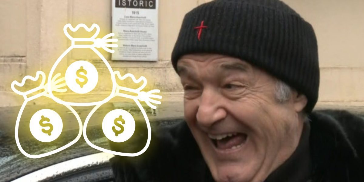 Becali, milioner din gafă: „E idioțenie”