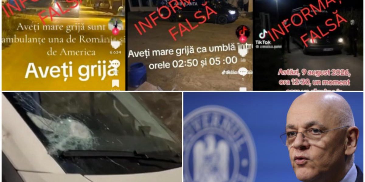 Teoria „ambulanței negre” revine: Arafat dă vina pe rețelele sociale