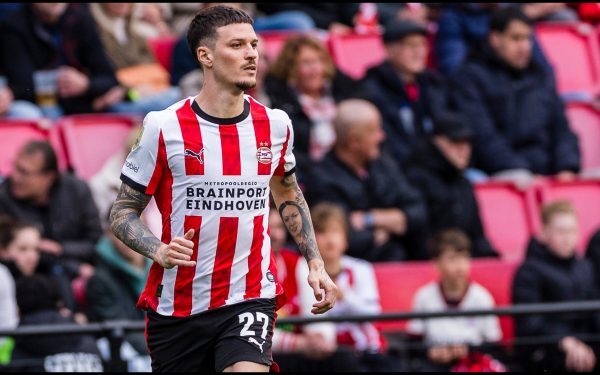 Man și PSV, un șoc în prima etapă: gol primit în prelungiri