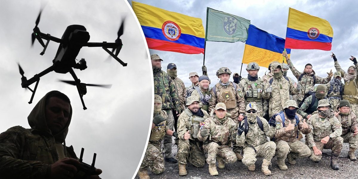 Carteluri Columbia: soldați-dronă în Ucraina pentru experiență