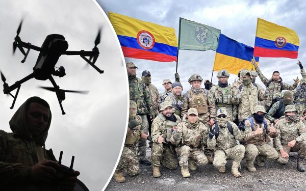 Carteluri Columbia: soldați-dronă în Ucraina pentru experiență