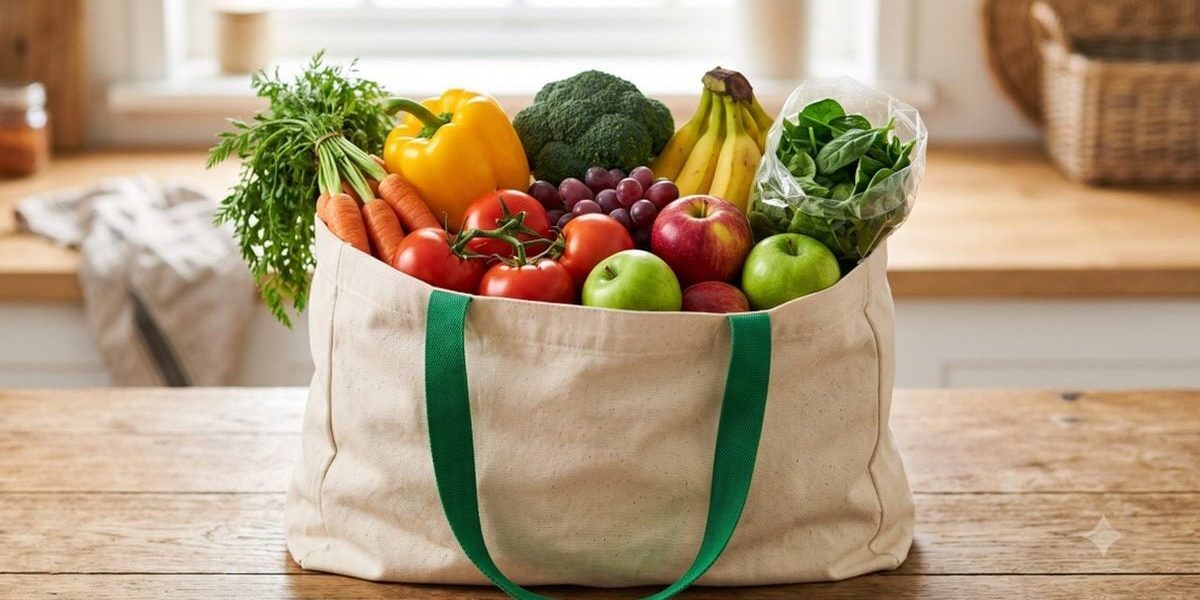 Lidl, pungă antirisipă de 5 lei: 2 kg fructe/legume la ofertă