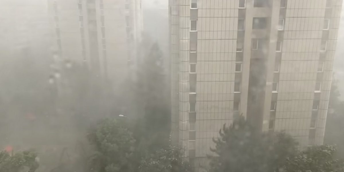 Furtuna a făcut prăpăd în Brașov: copaci căzuți, garaje inundate
