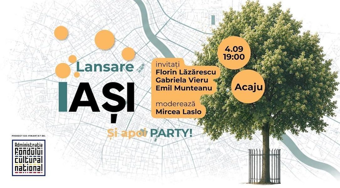 Hartă Literară, în premieră la Iași săptămâna viitoare