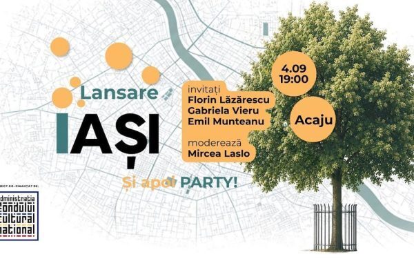 Hartă Literară, în premieră la Iași săptămâna viitoare
