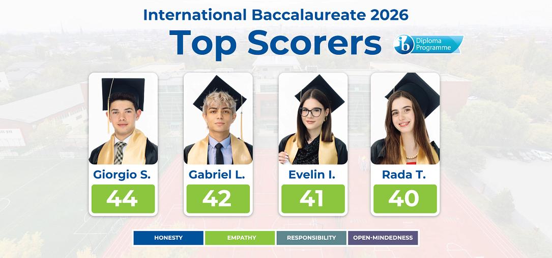 ISB, rezultate de excepție la Bacalaureatul Internațional