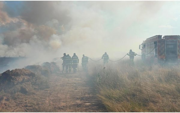 Sibiu: Foc pe Valea Avrigului. Intervenție de urgență a pompierilor