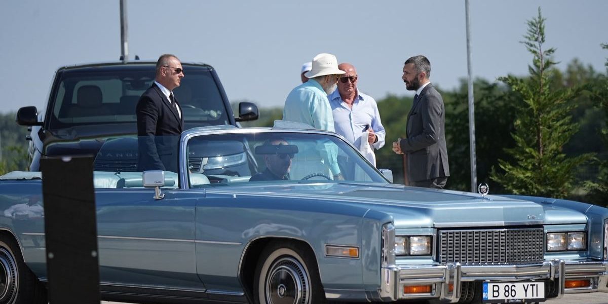 Țiriac, Cadillac de 10 din 1910: senzor la sala Nadia Comăneci