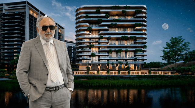 Țiriac dărâmă vila fiului pentru turn de 62 mil. euro: Primele imagini