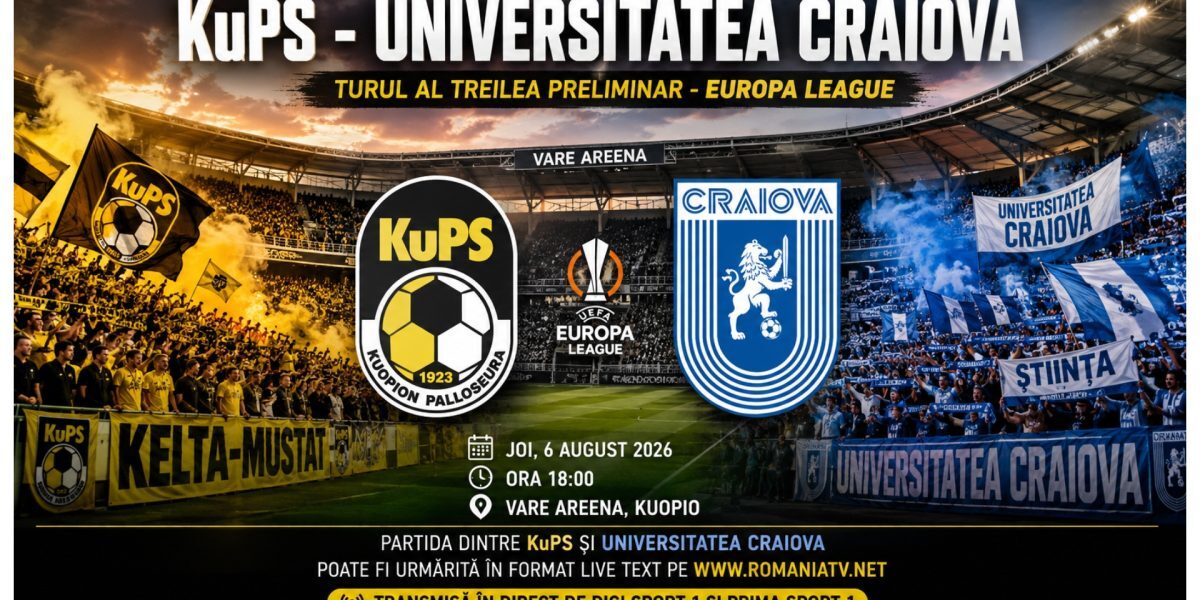 Universitatea Craiova, baraj pentru grupele Europa League