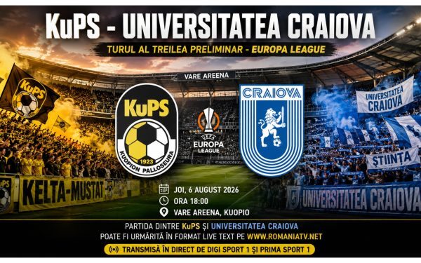Universitatea Craiova, baraj pentru grupele Europa League