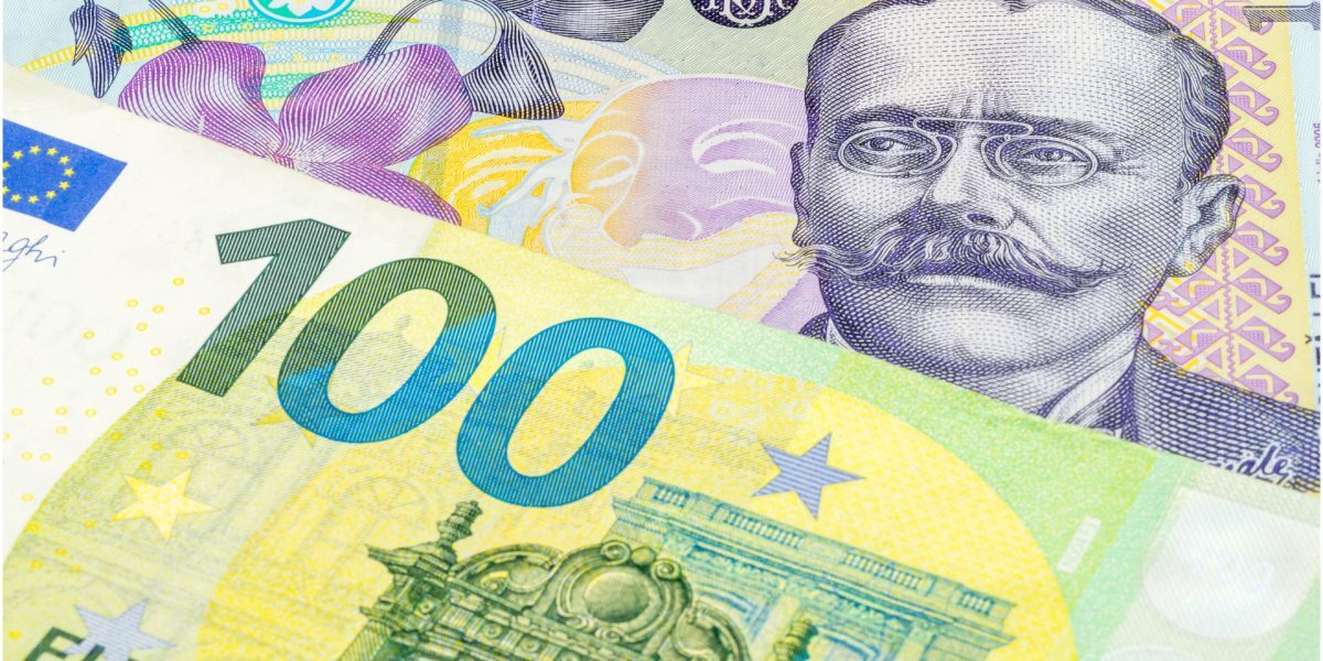 Leu-euro: Cursul se menține stabil pe piață