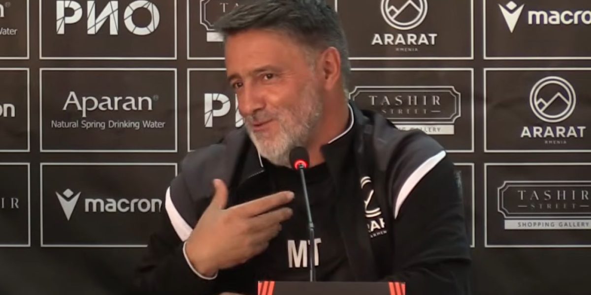 Antrenorul Ararat-Armenia, pariu surpriză dacă elimină Craiova