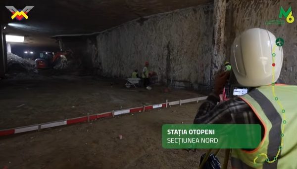 Metrou Otopeni: S-a finalizat 72% din secțiunea 1 Mai – Tokyo