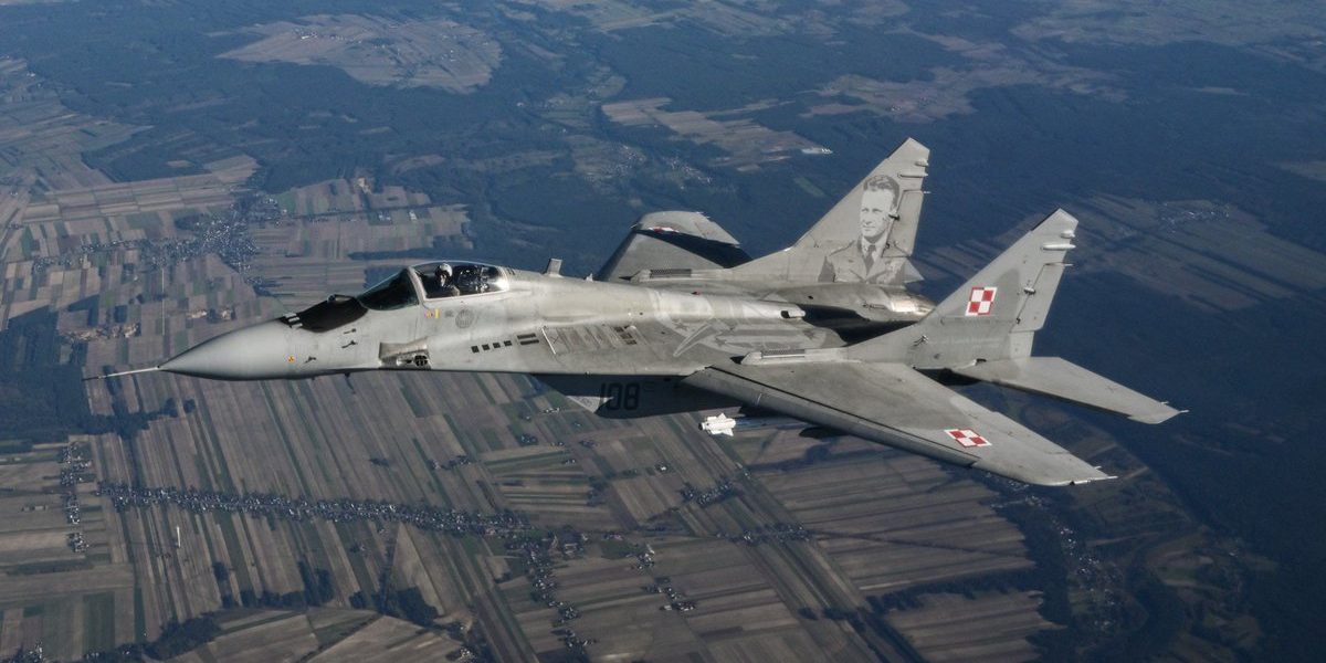 MiG-29 ucrainean prăbușit lângă Odesa, pilotul s-a salvat