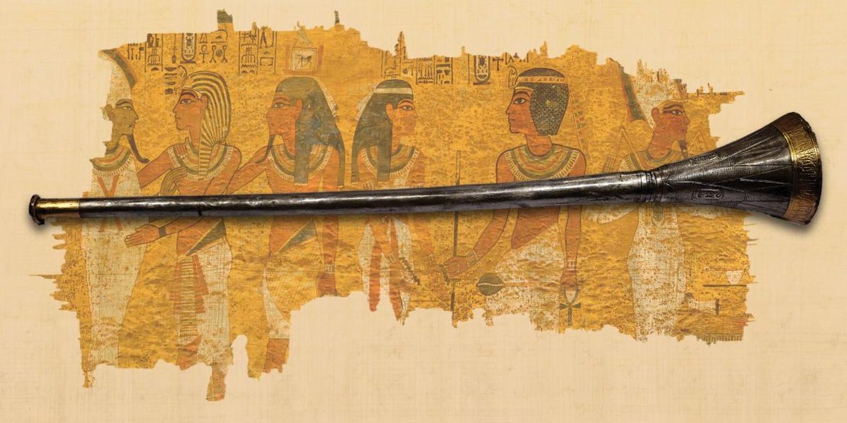 Trompetele lui Tutankhamon, auzite după 3.000 de ani, într-o transmisiune BBC istorică