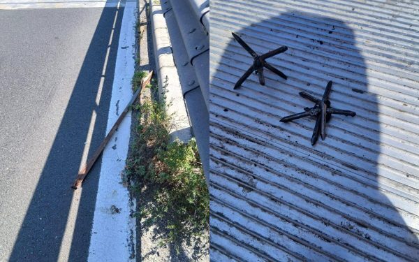 Autostrada Soarelui sub asediu: Obiecte metalice periculoase