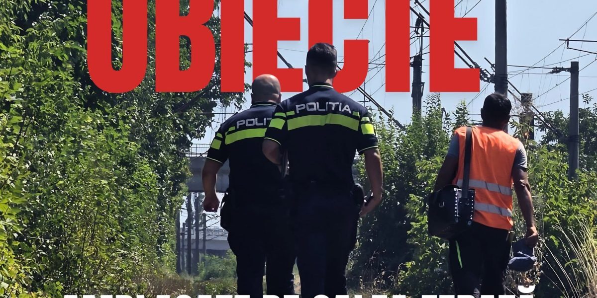 Pericol pe șinele de pe litoral. Obiecte aruncate intenționat