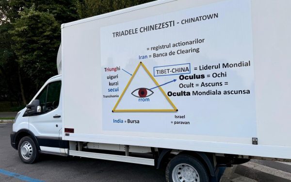 Teorii Conspiraționiste pe Dube în Centrul Bucureștiului: Ținte Zelenski și China