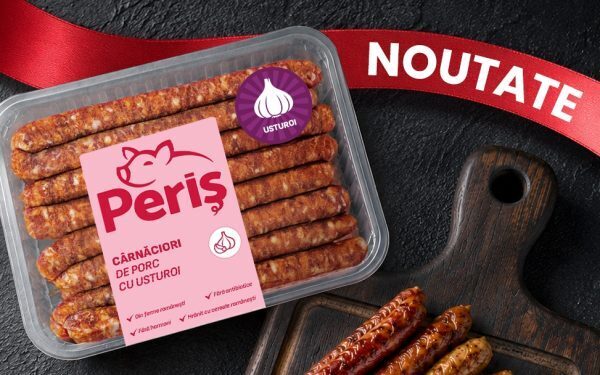 Periș lansează cârnați noi: un deliciu cu usturoi