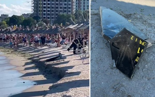 Saturn: Teroare pe plajă, fragmente de dronă printre turiști