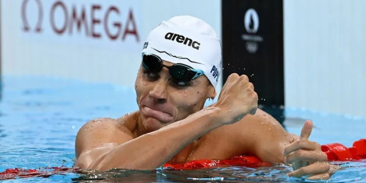 Popovici, în finală la Paris! Record la 100m liber