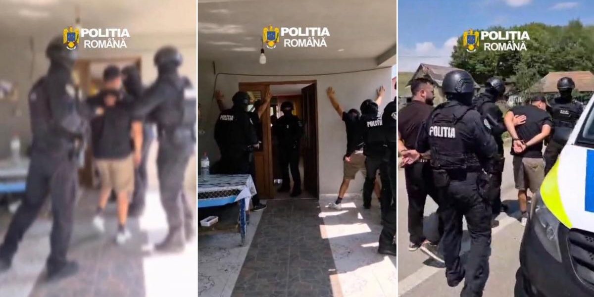Mascații au prins tinerii care au atacat ambulanța cu topoare
