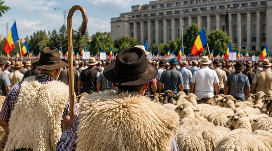 Varioala la oi: Focare noi în România și Bulgaria, fermieri ascund boala