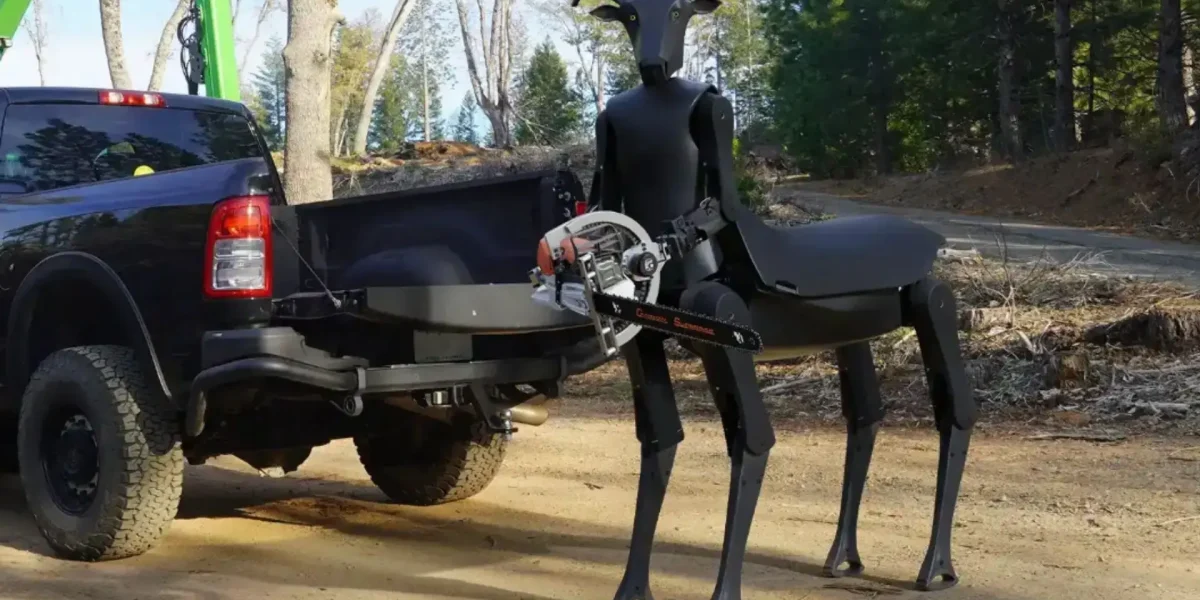 Robo-centaurul cu drujbă: Coșmar sau salvator viral?