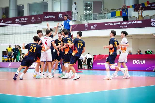 Naționala U17 de volei a României, în sferturile Mondialului