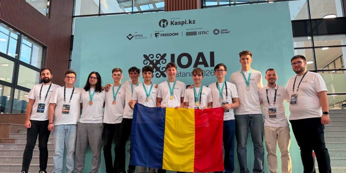 România, AUR la AI: 8 medalii în competiția mondială din 2026