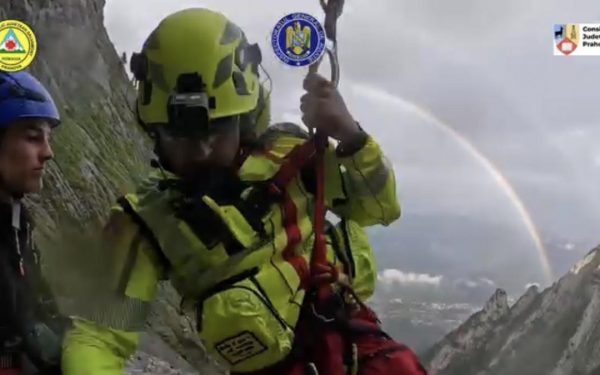 Salvamont Bucegi, salvare uimitoare: „Credeam că e doar în Elveția”