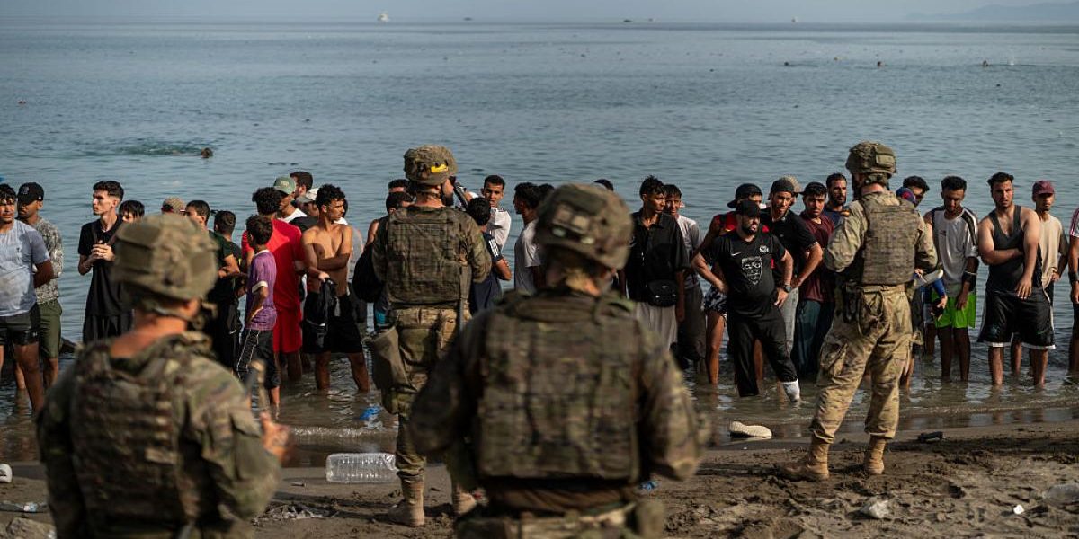 Intrare masivă în Ceuta și Melilla pe 15 august, mobilizare online