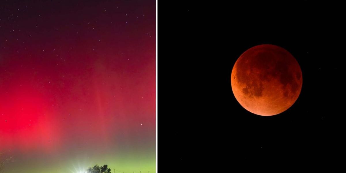 Aurora Roșie pe Cer: Eclipse de Lună cu Spectacol Neașteptat