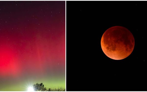 Aurora Roșie pe Cer: Eclipse de Lună cu Spectacol Neașteptat