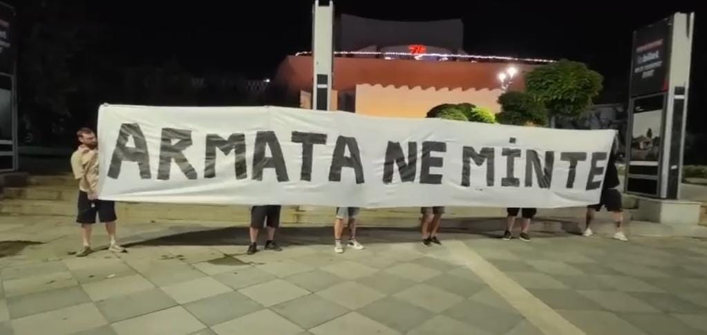 Steaua, protest! Ultrașii, acțiune-șoc în inima Bucureștiului