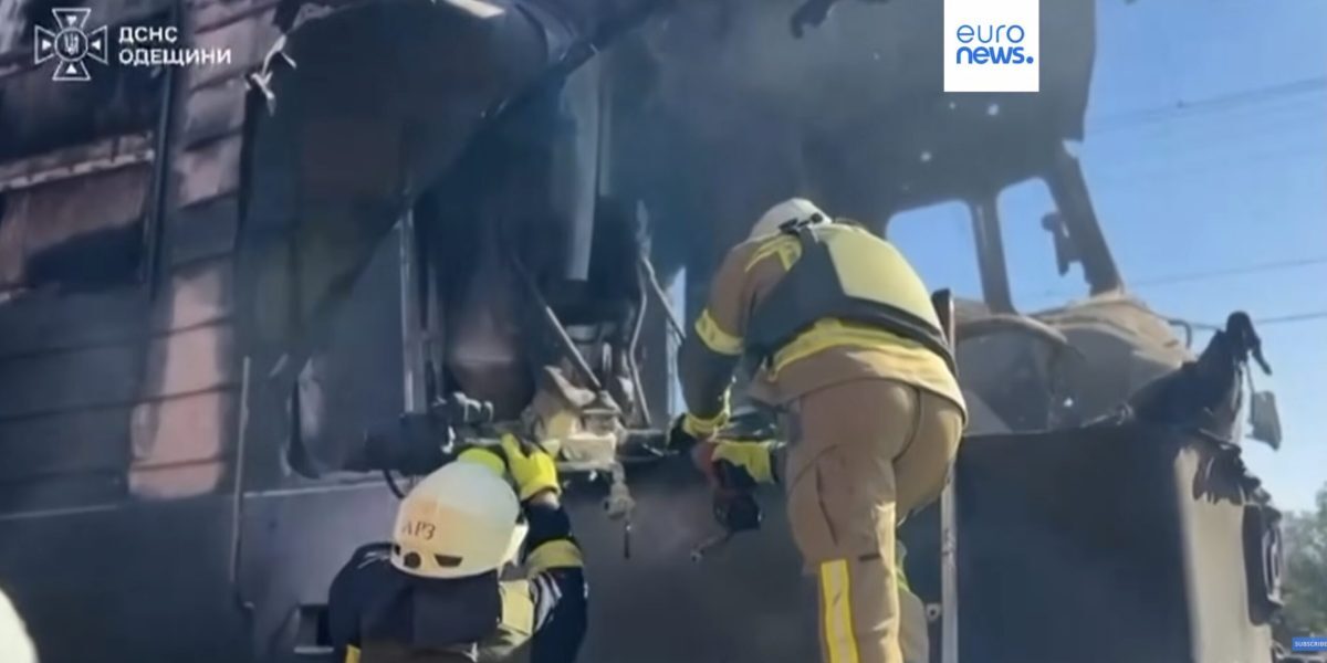 Dronă rusă, atac pe șine: Mecanicul și ajutorul, uciși în Ucraina