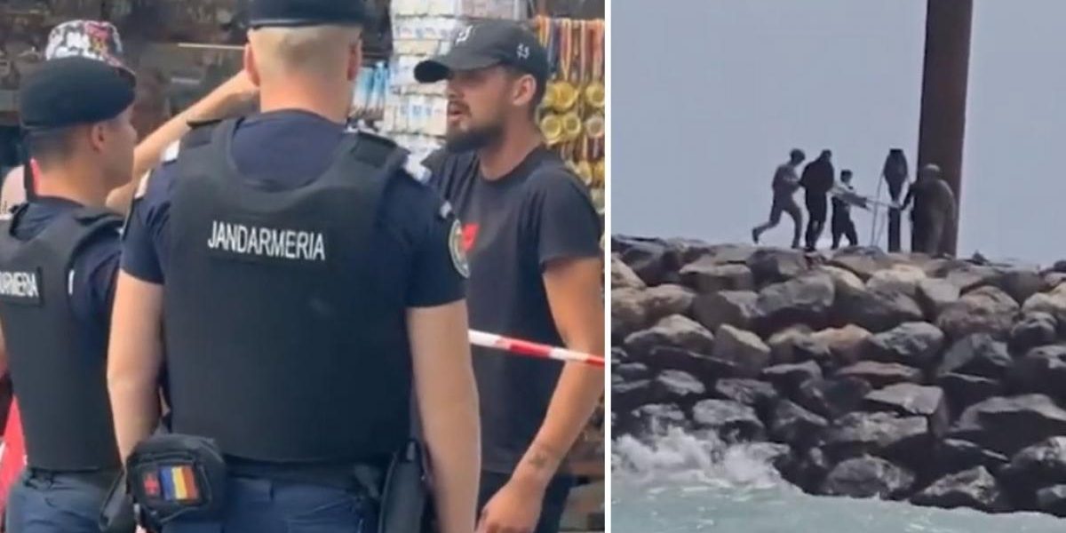 Jandarmi vs turiști pe plaja cu drona: „Te dau afară”