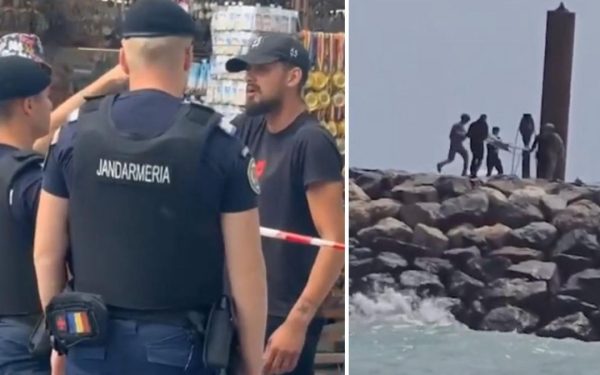 Jandarmi vs turiști pe plaja cu drona: „Te dau afară”